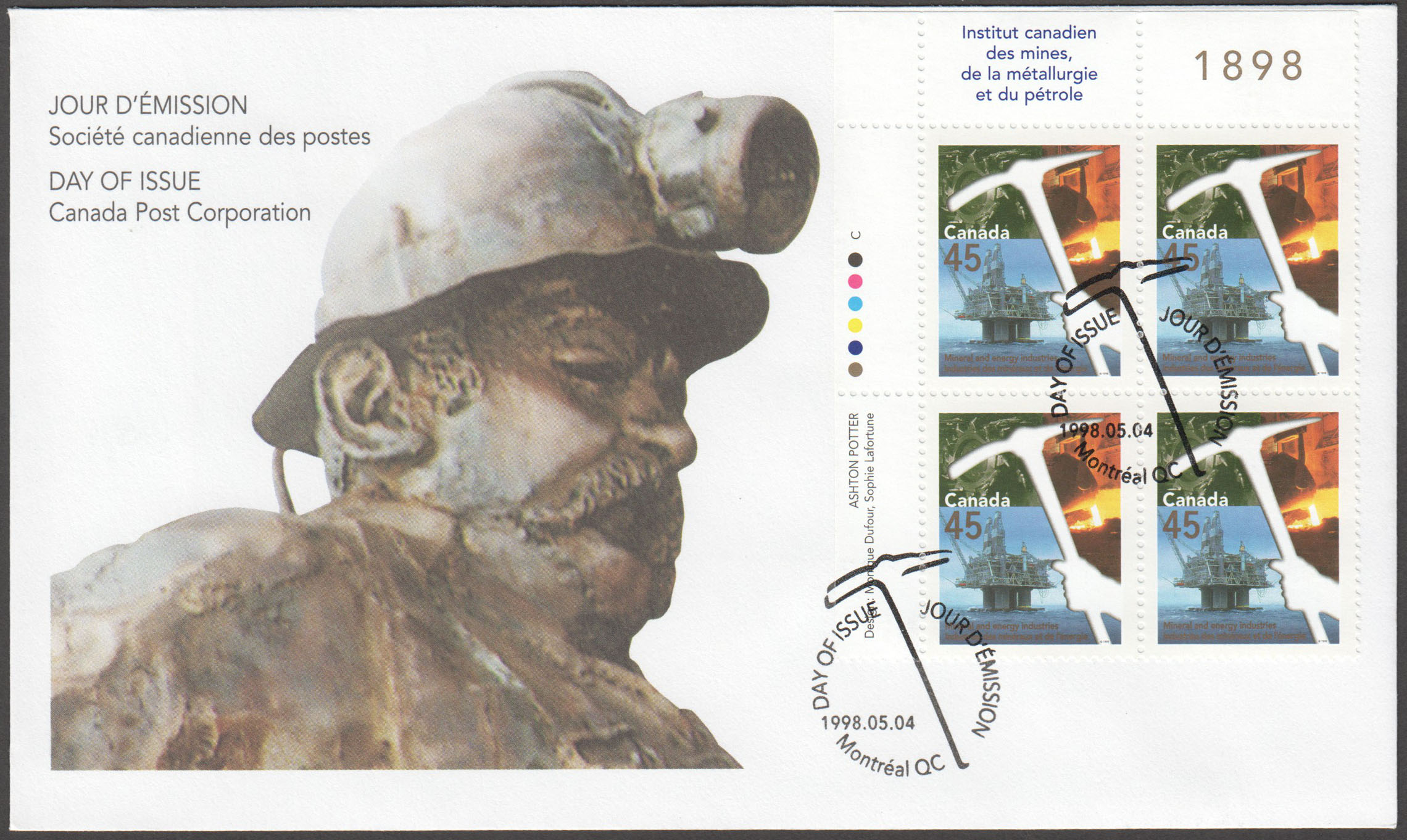 Canada Scott 1721 FDC PB UL - Click Image to Close